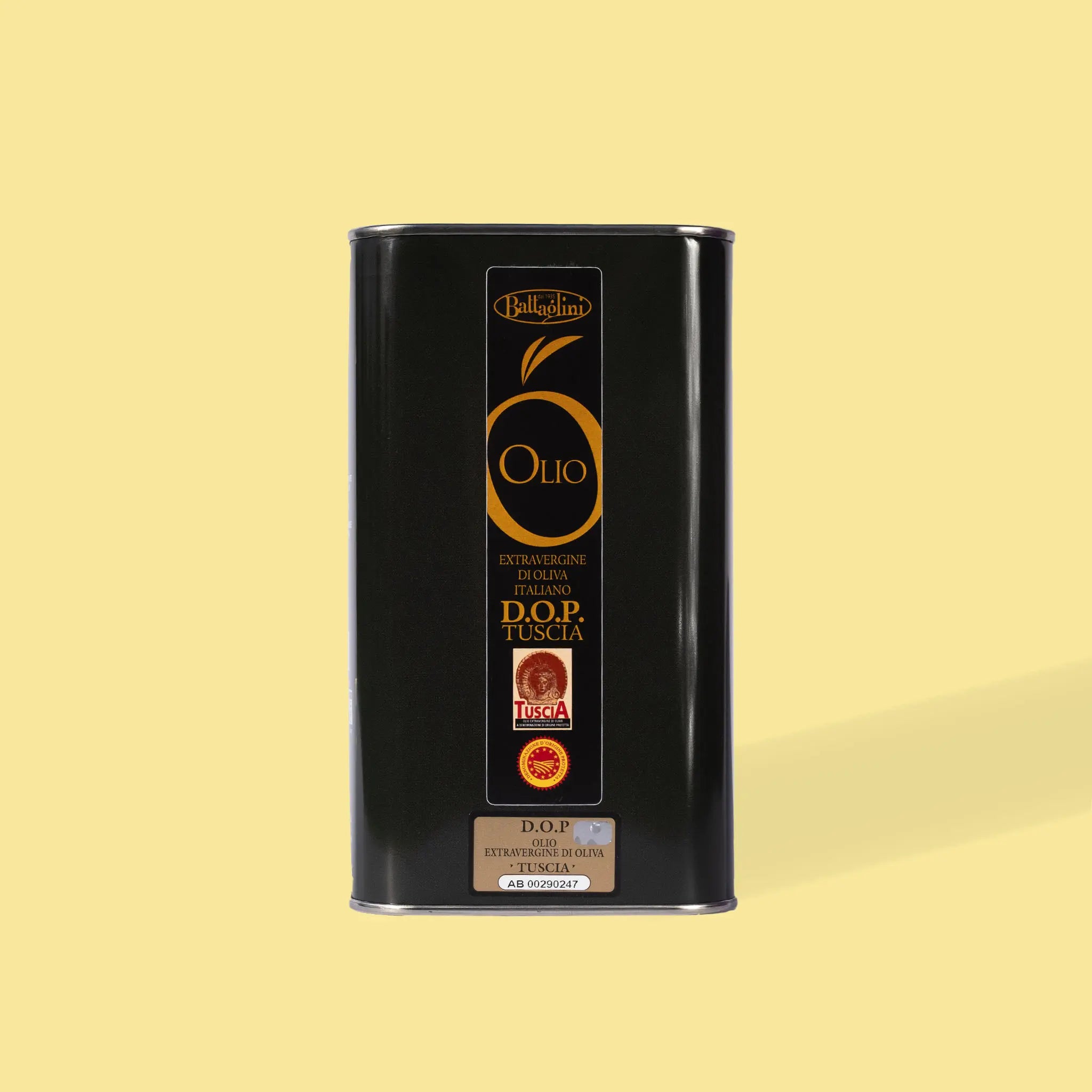 Oliwa Battaglini DOP Tuscia w metalowej puszce 1 l. Intensywny aromat, lokalne odmiany, certyfikat DOP.