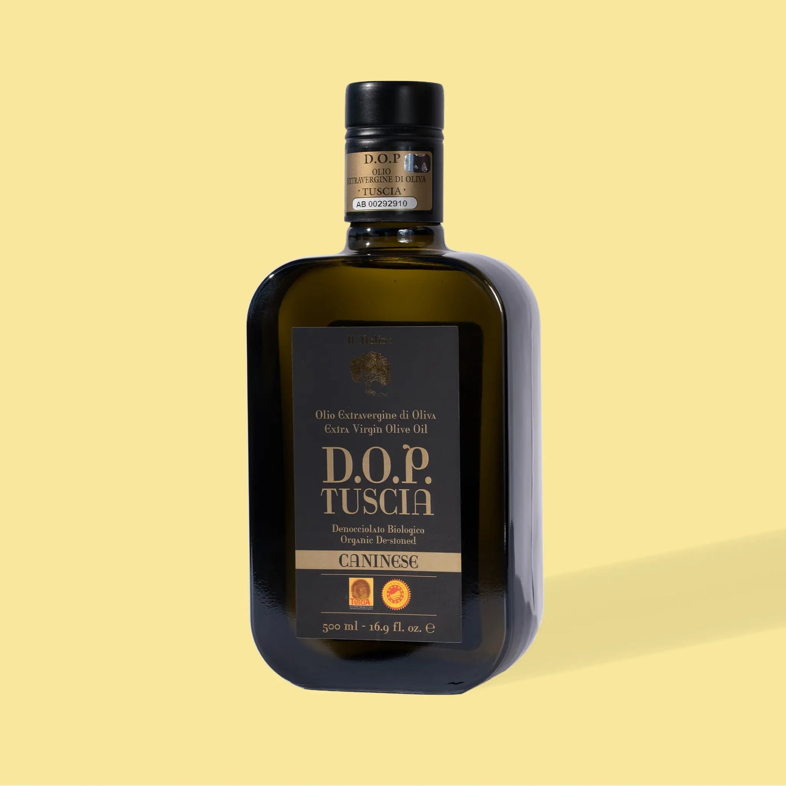 Organiczna oliwa Il Molino DOP Tuscia Bio Caninese. Intensywny aromat, świeżość i wyjątkowe terroir Lacjum. Idealna do codziennej kuchni.