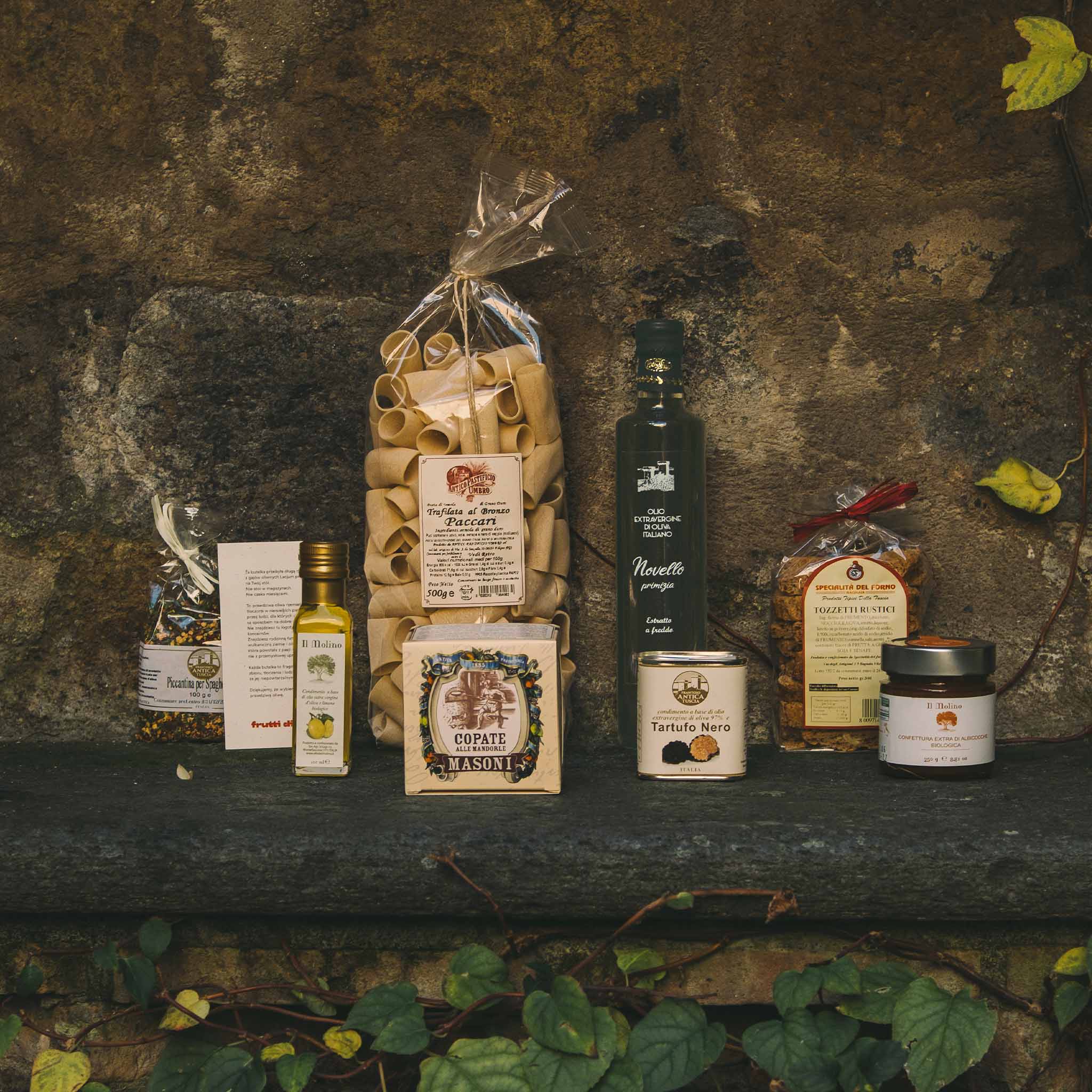 Natalizia – Świąteczny kosz rzemieślniczy z Włoch